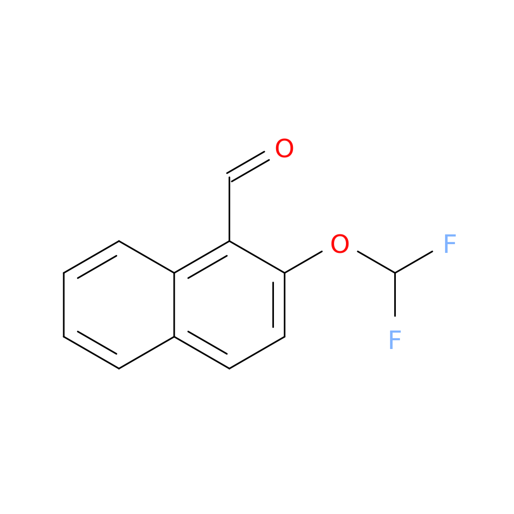 2-(Difluoromethoxy)naphthalene-1-carboxaldehyde