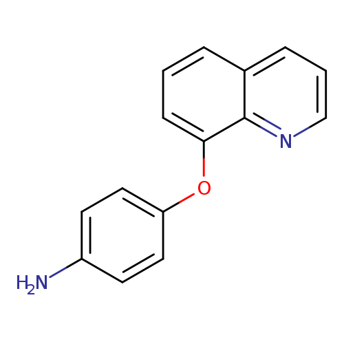 4-(quinolin-8-yloxy)aniline