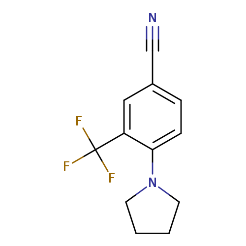 4-(Pyrrolidin-1-yl)-3-(trifluoromethyl)benzonitrile