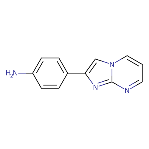 4-{imidazo[1,2-a]pyrimidin-2-yl}aniline