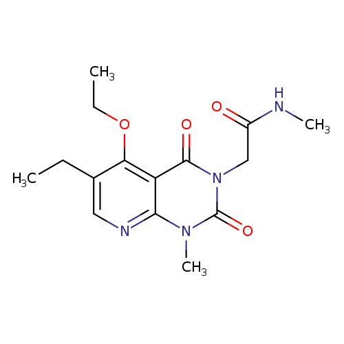 2-{5-ethoxy-6-ethyl-1-methyl-2,4-dioxo-1H,2H,3H,4H-pyrido[2,3-d]pyrimidin-3-yl}-N-methylacetamide