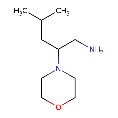4-METHYL-2-MORPHOLIN-4-YLPENTAN-1-AMINE