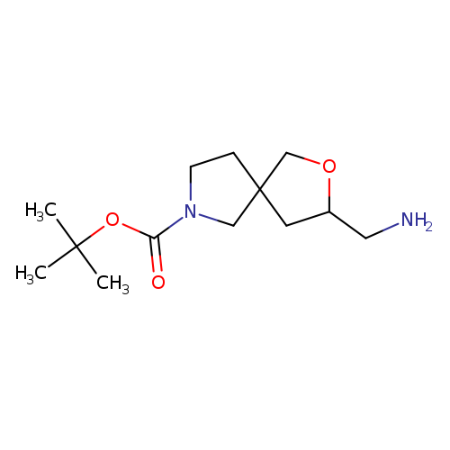 tert-butyl 3-(aminomethyl)-2-oxa-7-azaspiro[4.4]nonane-7-carboxylate