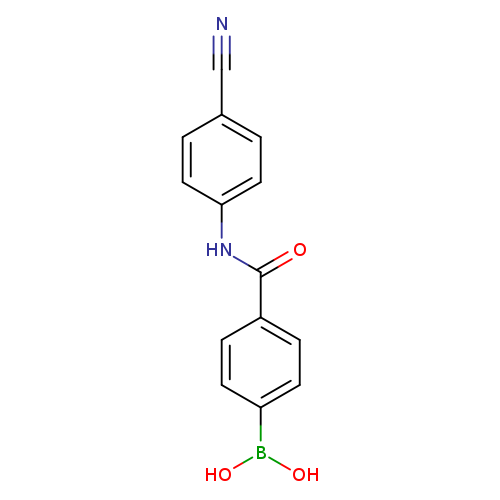 {4-[(4-cyanophenyl)carbamoyl]phenyl}boronic acid