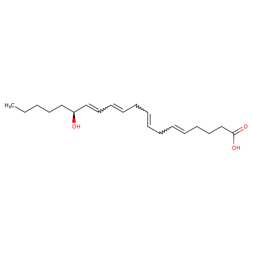 5,8,11,13-Eicosatetraenoic acid, 15-hydroxy-, (5Z,8Z,11Z,13E,15S)-