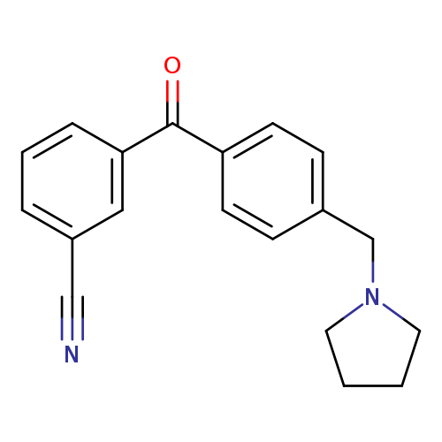 3-Cyano-4'-pyrrolidinomethyl benzophenone