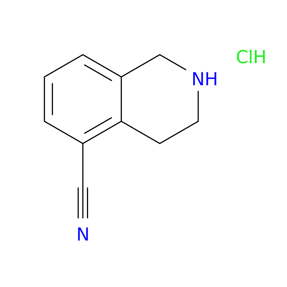 1,2,3,4-Tetrahydroisoquinoline-5-carbonitrile hydrochloride