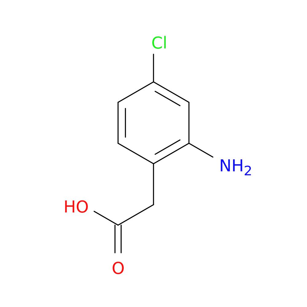 2-(2-Amino-4-chlorophenyl)acetic acid