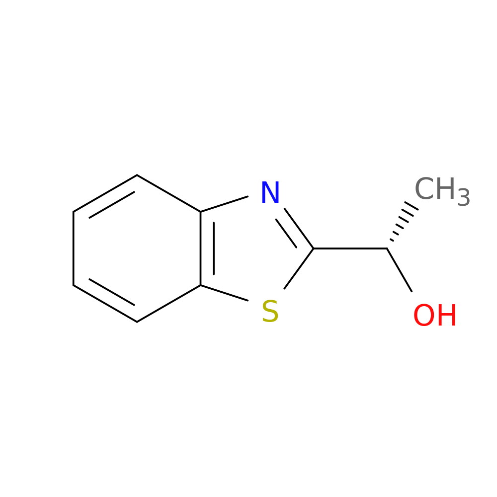 (1S)-1-(1,3-benzothiazol-2-yl)ethan-1-ol
