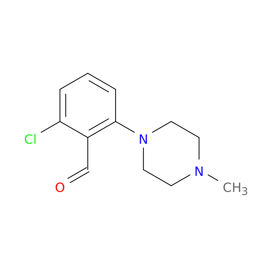 2-chloro-6-(4-methylpiperazin-1-yl)benzaldehyde