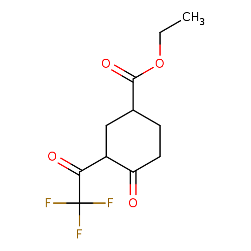 ethyl 4-oxo-3-(trifluoroacetyl)cyclohexane-1-carboxylate