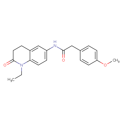 N-(1-ethyl-2-oxo-1,2,3,4-tetrahydroquinolin-6-yl)-2-(4-methoxyphenyl)acetamide