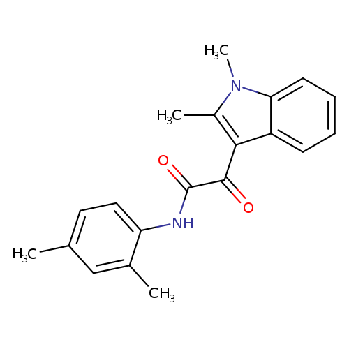 2-(1,2-dimethyl-1H-indol-3-yl)-N-(2,4-dimethylphenyl)-2-oxoacetamide