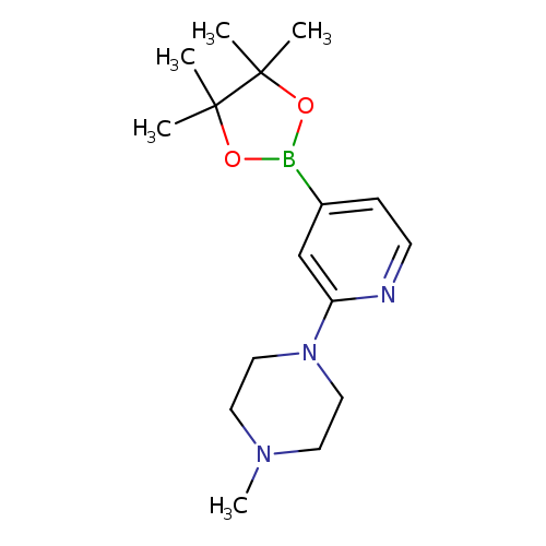 1-Methyl-4-(4-(4,4,5,5-tetramethyl-1,3,2-dioxaborolan-2-yl)pyridin-2-yl)piperazine