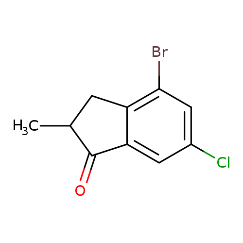 4-Bromo-6-chloro-2-methylindan-1-one