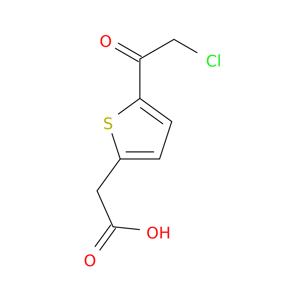 2-[5-(2-Chloroacetyl)-2-thienyl]acetic acid