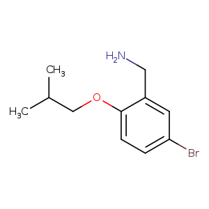 5-Bromo-2-isobutoxy-benzylamine