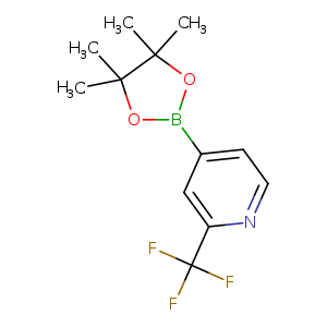 2-(TRIFLUOROMETHYL)PYRIDIN-4-YLBORONIC ACID PINACOL ESTER