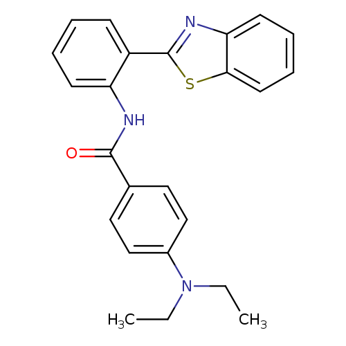 N-[2-(1,3-benzothiazol-2-yl)phenyl]-4-(diethylamino)benzamide