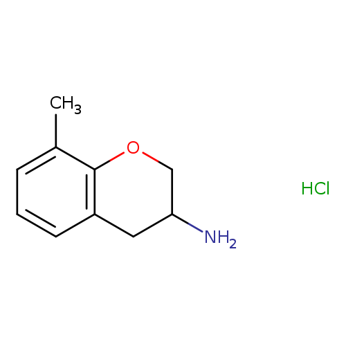 8-methyl-3,4-dihydro-2H-1-benzopyran-3-amine hydrochloride