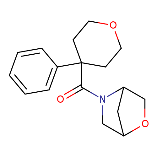 5-(4-phenyloxane-4-carbonyl)-2-oxa-5-azabicyclo[2.2.1]heptane