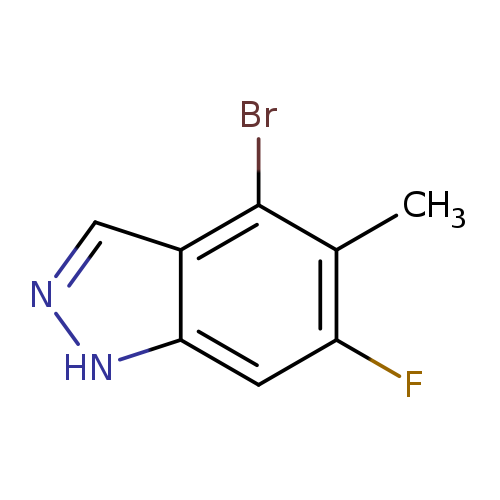 4-Bromo-6-fluoro-5-methyl-1H-indazole
