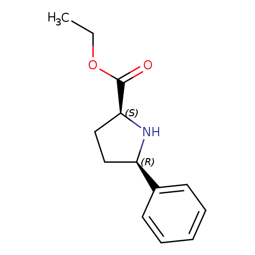 ethyl (2S,5R)-5-phenylpyrrolidine-2-carboxylate