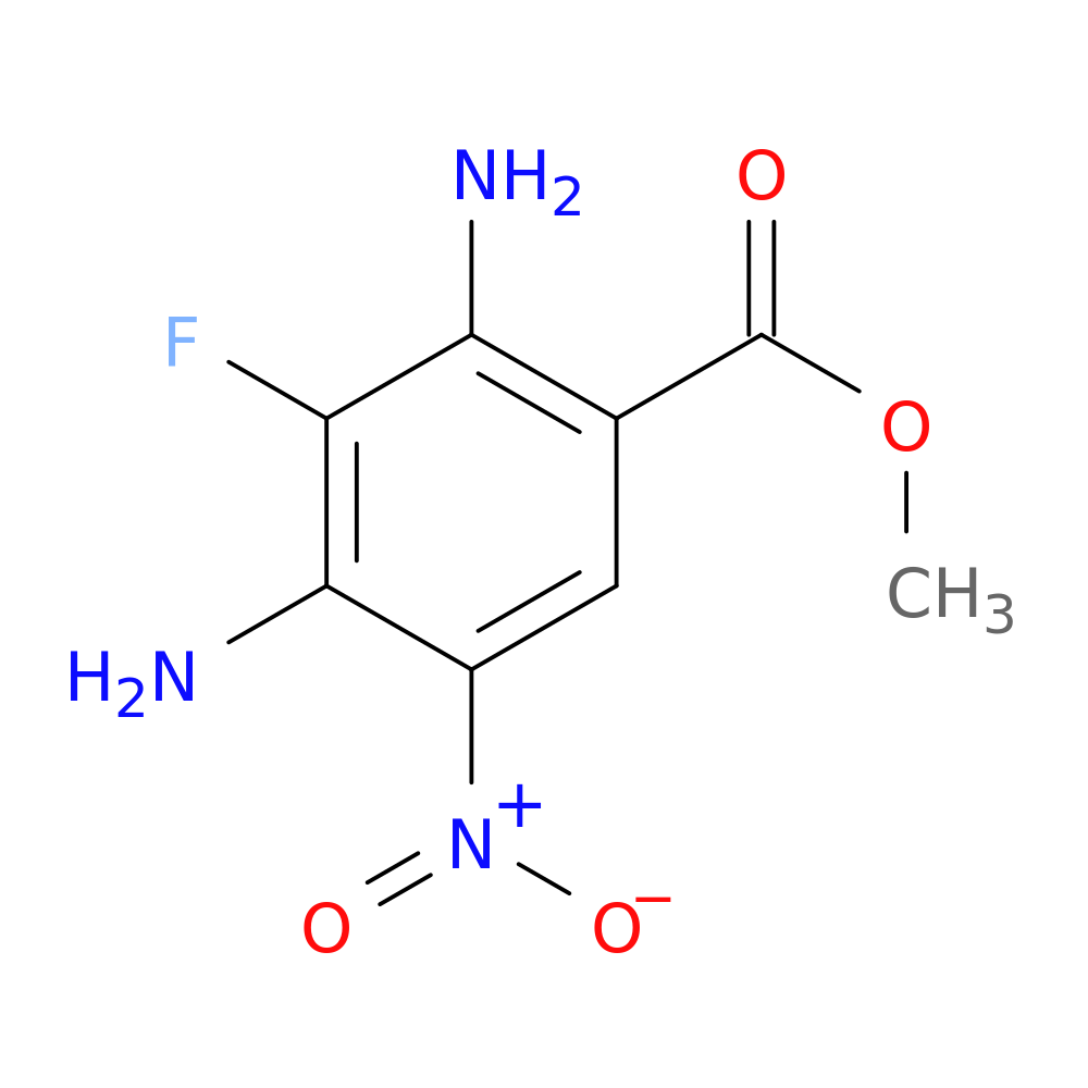 Methyl 2,4-diamino-3-fluoro-5-nitrobenzoate