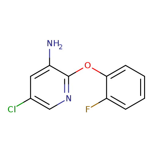 5-Chloro-2-(2-fluoro-phenoxy)-pyridin-3-ylamine