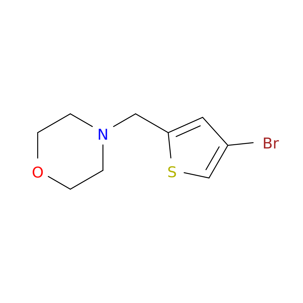 4-[(4-Bromothien-2-yl)methyl]morpholine