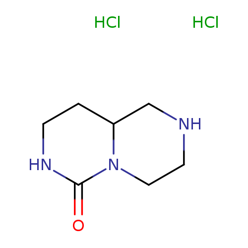 octahydro-1H-pyrimido[1,6-a]piperazin-6-one dihydrochloride
