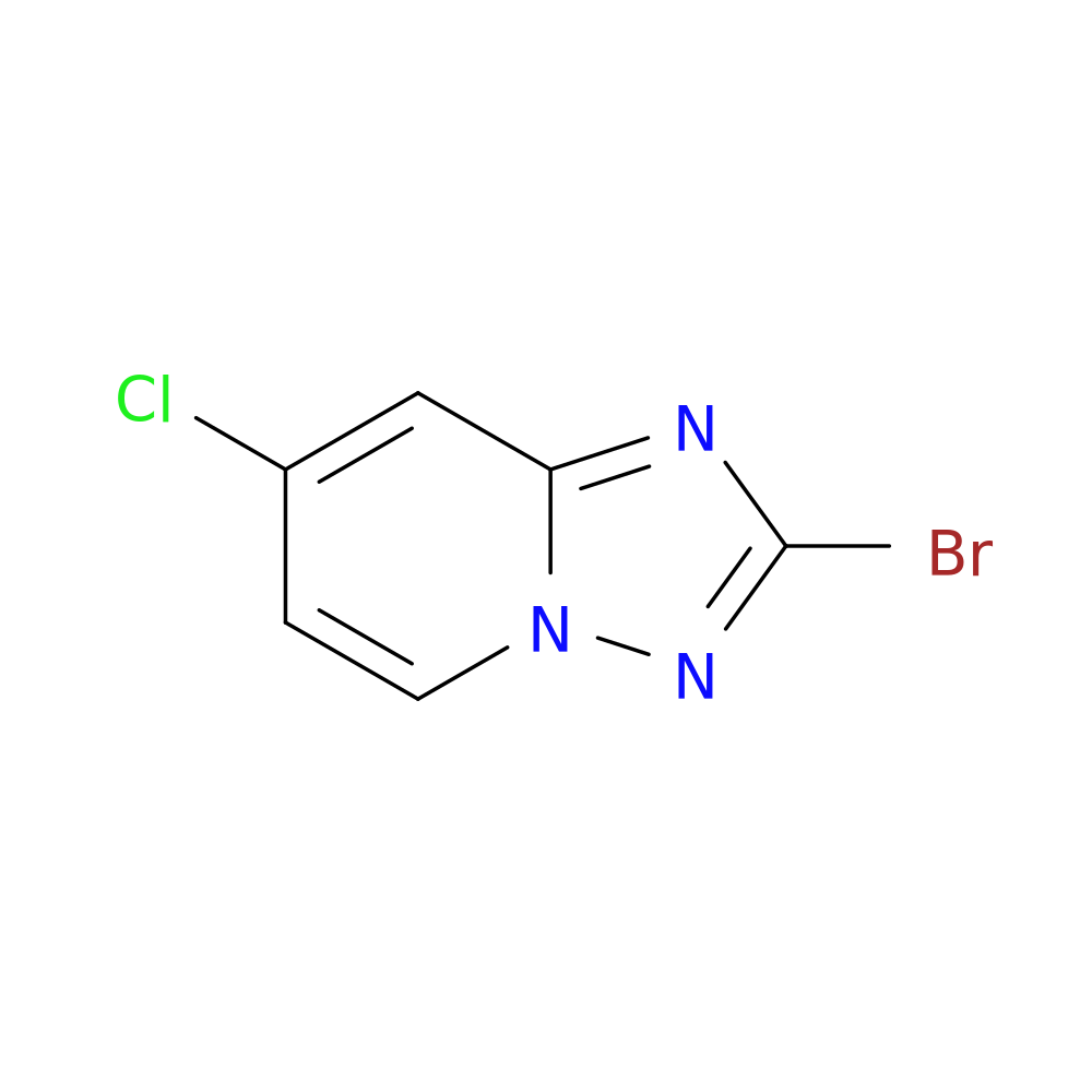 2-BRomo-7-chloro-[1,2,4]triazolo[1,5-a]pyridine
