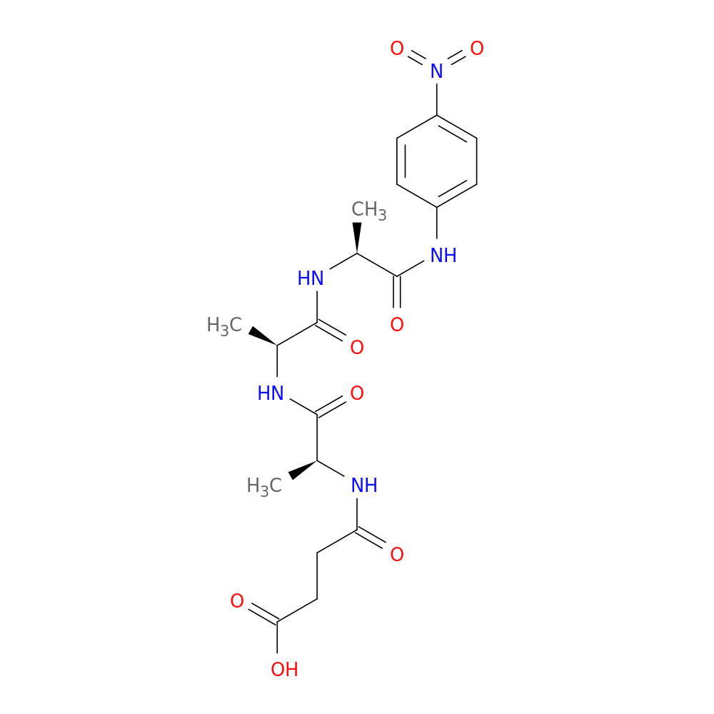 Succinyl-L-alanyl-L-alanyl-L-alanine p-nitroanilide