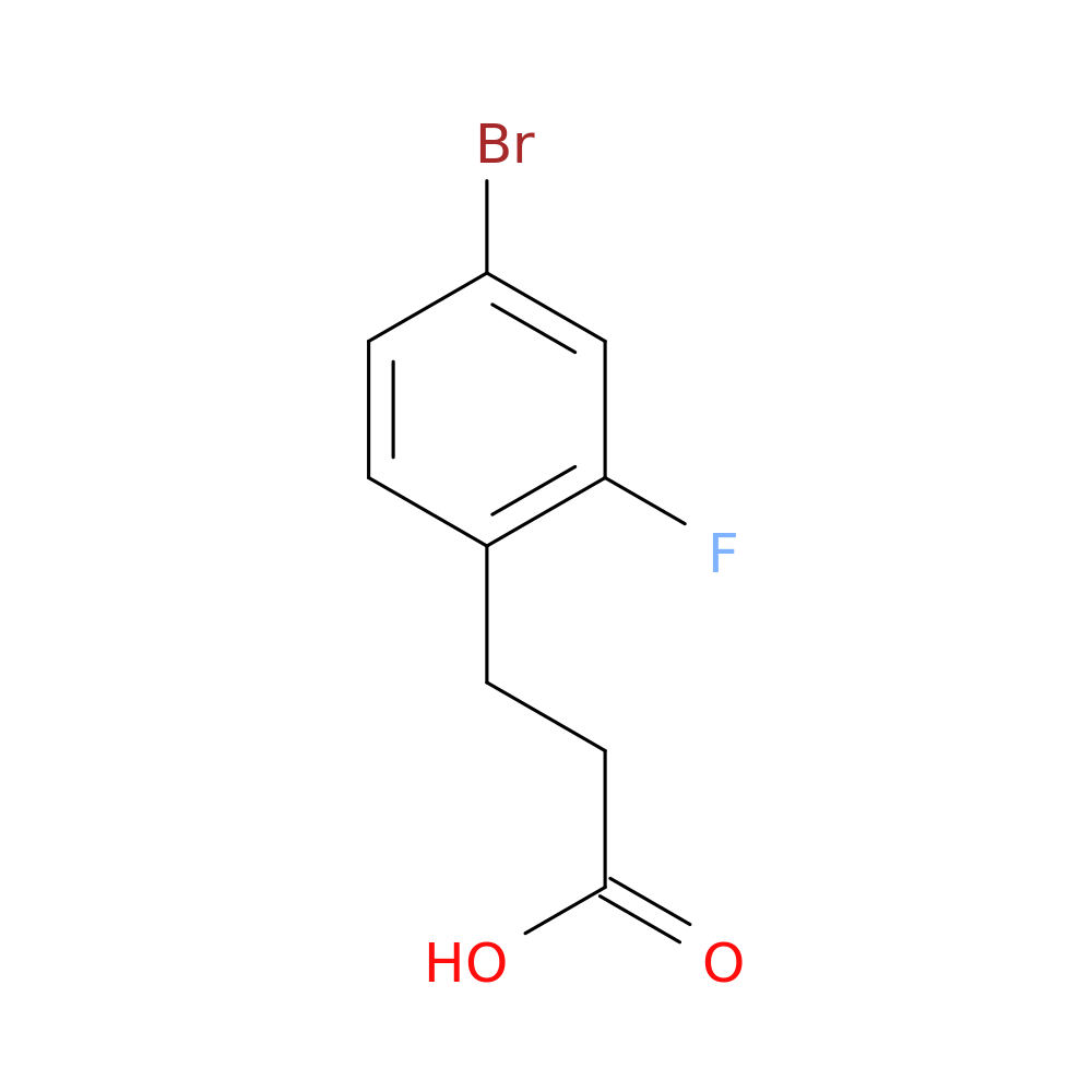 3-(4-Bromo-2-fluorophenyl)propanoic acid