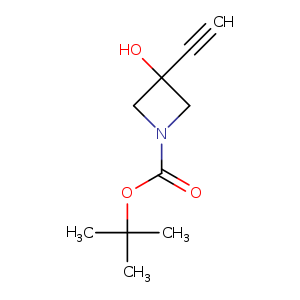 1-Azetidinecarboxylic acid, 3-ethynyl-3-hydroxy-, 1,1-dimethylethyl ester