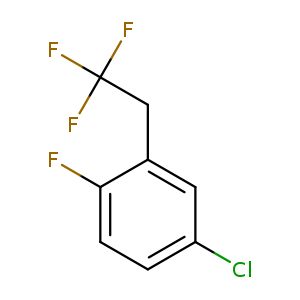 4-Chloro-1-fluoro-2-(2,2,2-trifluoroethyl)benzene