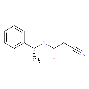 (R)-2-cyano-N-(1-phenylethyl)acetamide