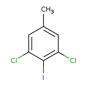 1,3-Dichloro-2-Iodo-5-Methylbenzene