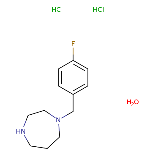 1-(4-Fluorobenzyl)homopiperazine dihydrochloride hydrate