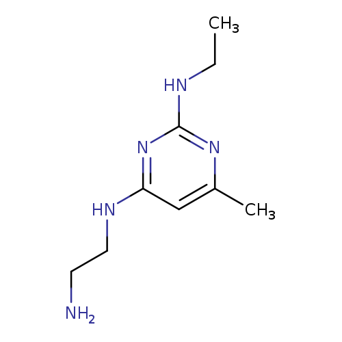 N4-(2-aminoethyl)-N2-ethyl-6-methylpyrimidine-2,4-diamine