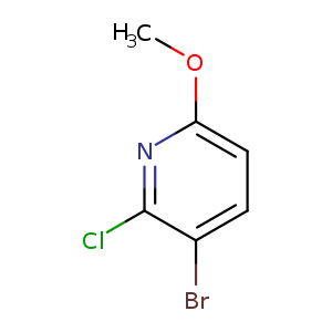 3-Bromo-2-chloro-6-methoxypyridine