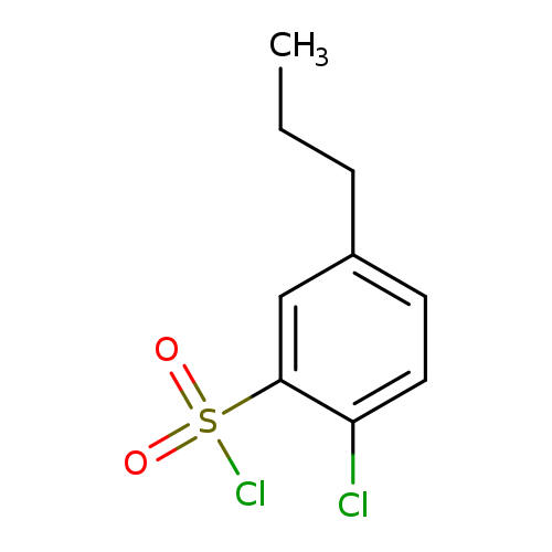 2-chloro-5-propylbenzene-1-sulfonyl chloride