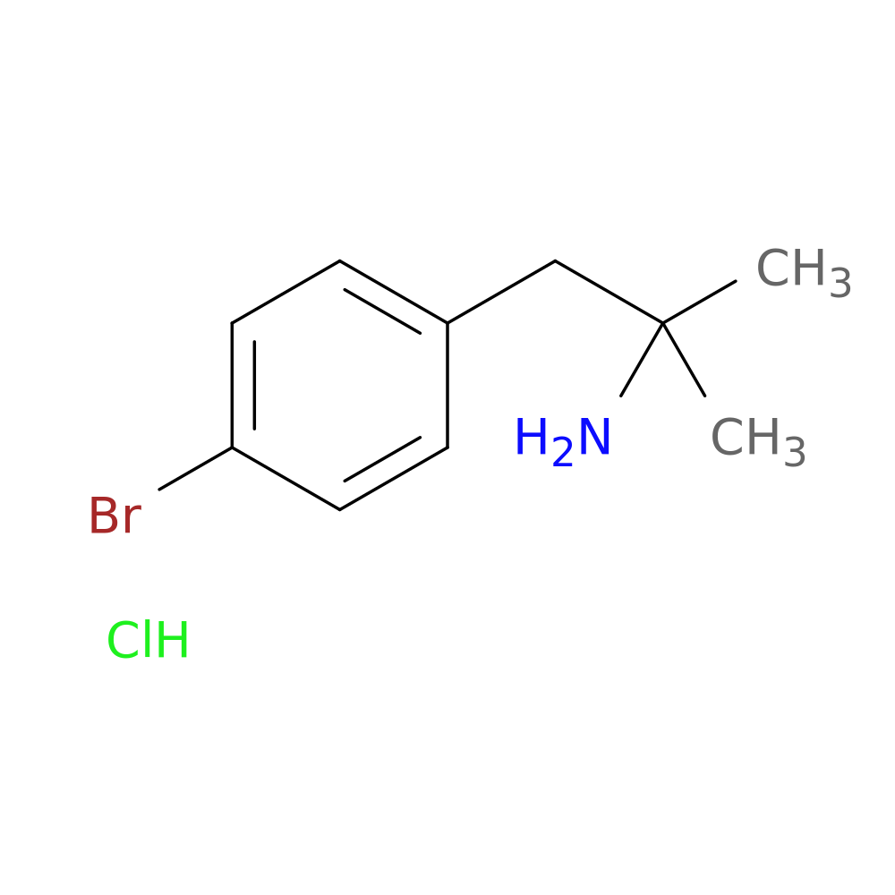 1-(4-bromophenyl)-2-methylpropan-2-amine hydrochloride