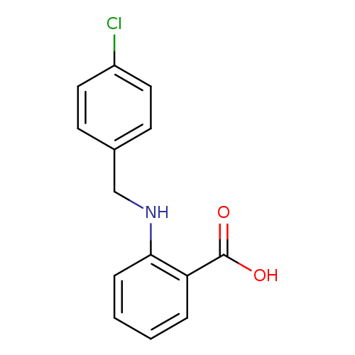 2-[(4-Chlorobenzyl)amino]benzoic acid