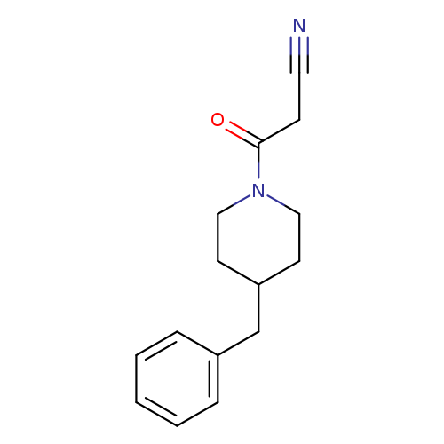 3-(4-Benzylpiperidin-1-yl)-3-oxopropanenitrile