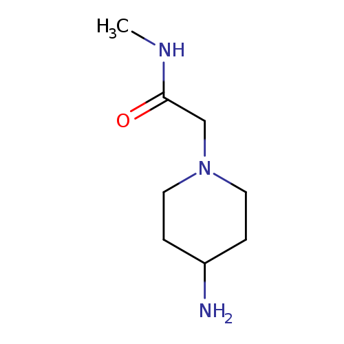2-(4-aminopiperidin-1-yl)-N-methylacetamide