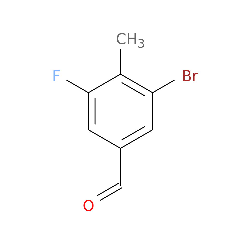 5-Bromo-3-fluoro-4-methylbenzaldehyde