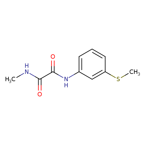 N-methyl-N'-[3-(methylsulfanyl)phenyl]ethanediamide