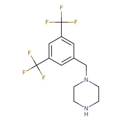 1-{[3,5-bis(trifluoromethyl)phenyl]methyl}piperazine