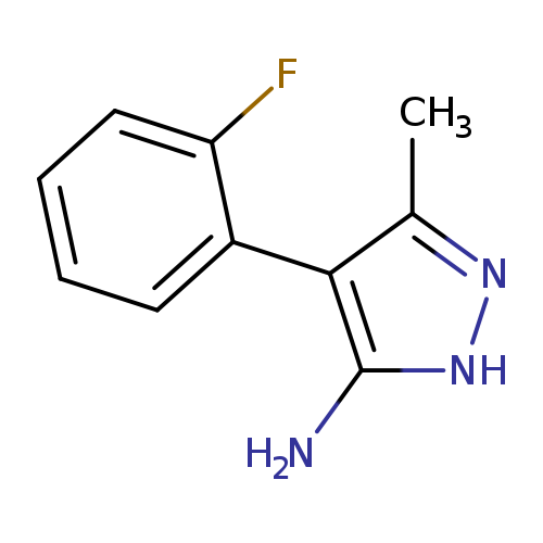4-(2-fluorophenyl)-5-methyl-1H-pyrazol-3-amine